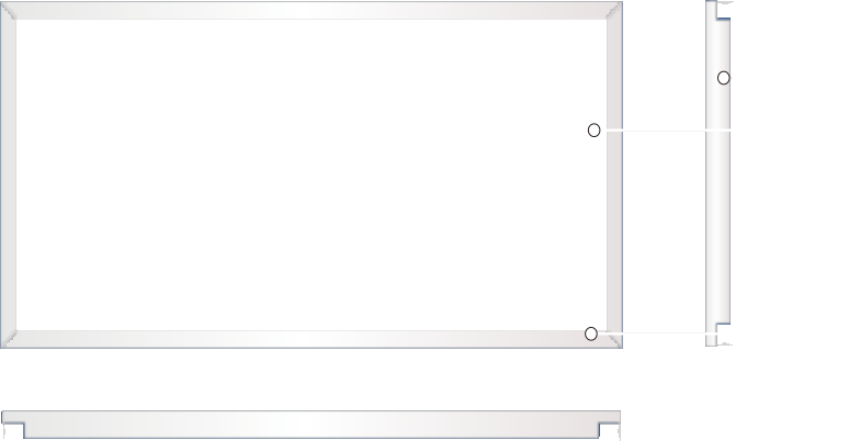 LMJ-J Đèn trần tích hợp dạng bản