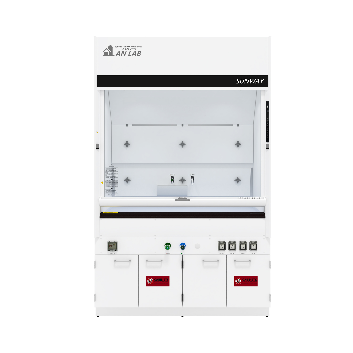 OR-2021 Tủ hút khí bổ sung phiên bản OR-2021