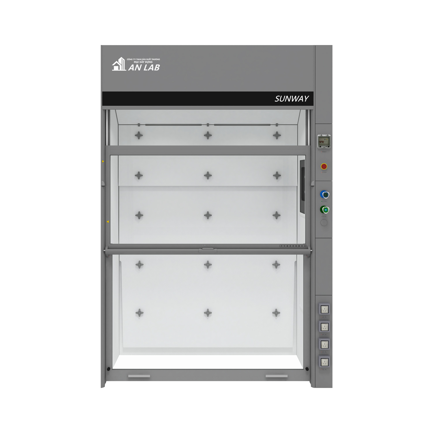 OR-2025 Tủ hút gió đặt sàn phiên bản (2400H) 