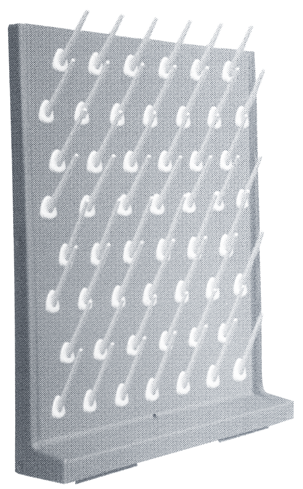 Giá nhỏ giọt một mặt có thể điều chỉnh PP WJH0362A (màu xám)